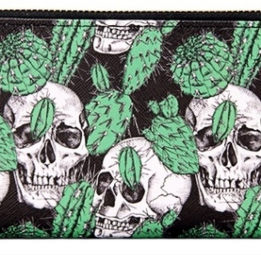 Cactus & Skull zip wallet 💀🌵 - Picture 5 of 5